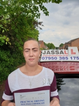 Congratulation MaryJoe on passing your Driving Test today in Slough!..<br />
I highly recommend Jassal. He helped me so much with my manoeuvres and as I was very nervous coming up to my test he gave some helpful tips for that too. He’s a great instructor.