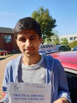 Congratulations Pavan on passing your Driving Test in Uxbridge!
