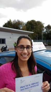 Congratulations Aman on passing your Test on your 1st attempt with Jassal Driving School Uxbridge<br />
<br />
Many thanks to Sukh for getting me get back on track with my driving and helping me to pass first time in Uxbridge Sukh gave very constructive feedback and took his time in making sure I had mastered manouveres gave lots of handy tips to pass the test and covered the routes in detail I would de