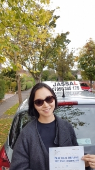 Congratulations Emma on passing Driving Test on 1st attempt Uxbridge<br />
<br />
Jassal is a brilliant driving instructor Very patient and clear with his guidance He boosted my confidence and carefully set the pace for my driving progress I passed within two weeks with only one minor exam faultThank you Jassal Emma