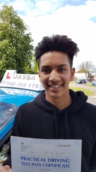 Congratulations Harsh on passing Driving Test 1st time Isleworth Only 4 minors<br />
<br />
Strongly recommend Jassal as a driving instructor He is quick to identify faults and helps a lot to eradicate those bad habits The reference points he teaches are very easy to remember making difficult manoeuvres easy to perform which resulted in a first time pass Once again I highly recommend thank you aga