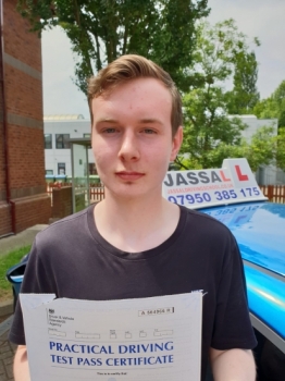 Congratulations Kieran on passing your test! Slough..<br />
Thank u Sukh for helping me get through the test, it was a long journey but we got there in the end. I would highly recommend Sukh as he is a very calm and approachable instructor and because of this he has made me into a more confident good and less hesitant driver.