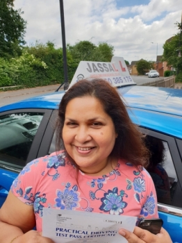 Congratulations Kaushala on passing uour Driving Test! Slough..<br />
Driving was not an achievable dream for me before but Sukh made it all possible. His instructions are second to none. I can recommend Sukh to anyone who wants to learn to drive competently, confidently and safely.