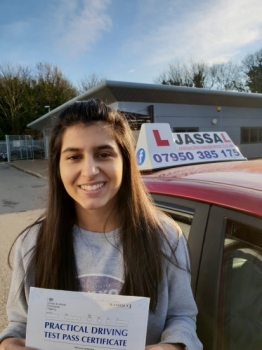 Congratulations Mya on passing your Driving Test on your 1st attempt! Uxbridge..<br />
Thank you Sukh for being an amazing and patient teacher! Constant feedback and practice helped me pass first time. The pace of the lessons were very good and helped me improve on manoeuvres which I initially struggled with! Thank you again and I would highly recommend learning with Sukh.