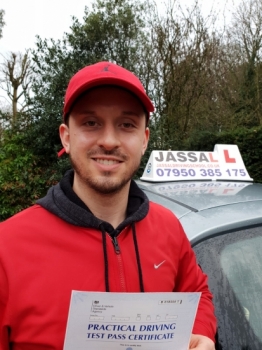 Congratulations Josh on passing your Driving Test on your 1st attempt! Only 3 minors! Uxbridge..<br />
I enjoyed the lessons which originally surprised me since going into the lessons I was convinced it wasn´t needed, since I´ve been driving for nearly 15 years (outside of the UK). However after meeting with Sukh & learning the vast differences in driving techniques & rules/regulati