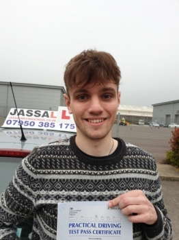Congratulations Patrick on passing your Driving Test today on 1st attempt! Uxbridge. Only 3 minors!..<br />
The lessons were excellent and short breaks were particularly helpful for when going over mistakes I had made and how to correct them. Additionally, the car was always excellent to drive and in great condition! I could not recommend Sukh enough to other learners, particular those who have some fe
