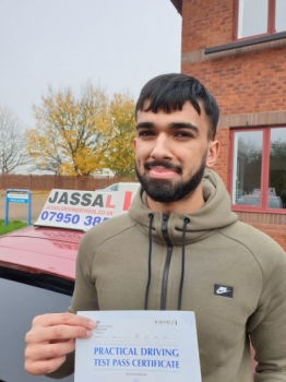 Congratulations Vikram on passing your Driving Test in Slough!..<br />
Fantastic, knowledgeable teacher that helped me identify and focus on particular problems, e.g. meeting, leading to me passing with 2 minors. I would recommend Sukh to anyone at any age, we had a good laugh as well as perfecting every manoeuvre and route on every drive.
