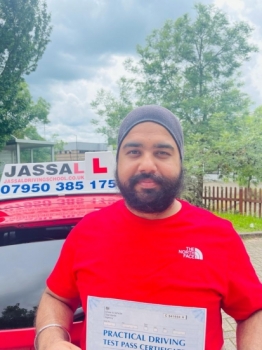 Congratulations Amanpreet on passing your Driving Test in Slough!