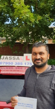 Congratulations Jouston on passing your Driving Test in Isleworth! Thanks Jassal for helping me pass the driving test first time in Isleworth!. Thanks for guiding me around busy lanes and junctions. It was really helpful. Now I feel confident driving & chosing the correct lanes (this is what I struggled with). Thanks