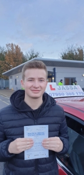Congratulations Scott on passing Driving Test on 1st attempt in Uxbridge!..<br />
Thank you Sukh Jassal for helping me pass my test. First car bought today!