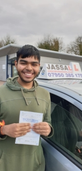 Congratulation Aryan on passing your Driving Test on your 1st attempt in Uxbridge!..<br />
Thanks sukh Jassal for everything. I learnt everything with him and is really helpful. Really supportive also can have a good laugh. Passed 1st time in Uxbridge. Would highly recommend. Thanks sukh Jassal 👍
