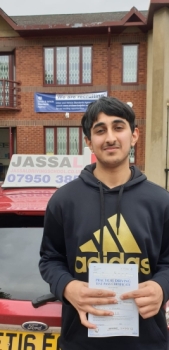 Congratulation Jaynik on passing your Driving Test 1st time in Slough!..If you are looking for a auto/manual instructor in the Iver/Langley area, Sukh Jassal is the man. He helped me past first time earlier this week, he is very friendly and simple to work with. Definitely recommend to friends and family.