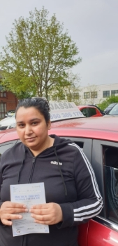 Congratulations Jagreet on passing Driving Test on your 1st attempt in Slough!..<br />
Thanks Jassal for helping me pass my test on 1st time in Slough. I was struggling with bay parking and we practiced this a lot and I became more confident. Your experience in teaching helped me alot. Thanks