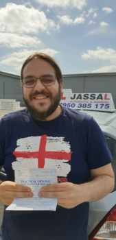 Congratulations Hadi on passing your Driving Test in Uxbridge..<br />
Great instructor.  Helped me adapt to the UK roads after I driven abroad. Also helped in finding close appointments for my driving lessons.