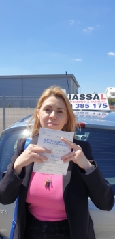 Congratulations Claudia on passing your driving test 1st time in Uxbridge!..Today I passed my exam for the first time in Uxbridge, and I am very proud and happy. I couldn’t do it without the patience and support of Jassal! I learned so much in the last months having him as my driving instructor. I highly recommend Jassals Driving School.