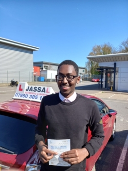 Congratulations Bryan on passing your Driving Test in Uxbridge!..Sukh is the best instructor you can find as he is very patient and knowledgeable as well available.He is the main reason why I passed my test and I couldn’t recommend anyone better.