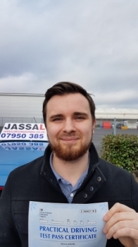 Congratulations Jacob on passing your Driving Test in Uxbridge<br />
<br />
Sukh was patient and understanding with me from beginning to end while giving useful and insightful advise throughout The lessons where interesting and geared towards making me a better driver as well as giving me the knowledge and experience to pass