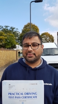 Congratulations Kiran on passing on 1st attempt Southall - with Jassal Driving School wwwjassaldrivingschoolcouk