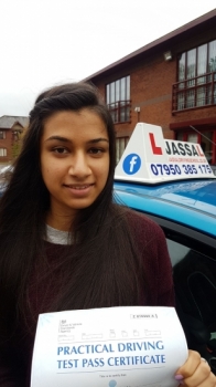 Congratulations Komal on passing Driving Test on your 1st attempt Only 2 minors Slough<br />
<br />
Thanks Sukh for helping me pass first time and being patient with me The lessons were enjoyable and fun and I constantly improved my driving skills with the feedback I received during every lesson I would highly recommend you to other learners