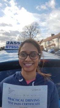 Congratulations Raawiyah on passing your Driving Test Southall<br />
<br />
Thank you Sukh for your patient approach with me especially given I had developed a number of bad habits from my previous driving experience outside of the UK Even though it took me a little longer to pass thanks to your efforts and sound instruction I feel a lot more confident on the road Would highly recommend Sukh to all<br />
